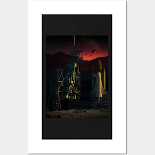 Rocket Launch Posters and Art